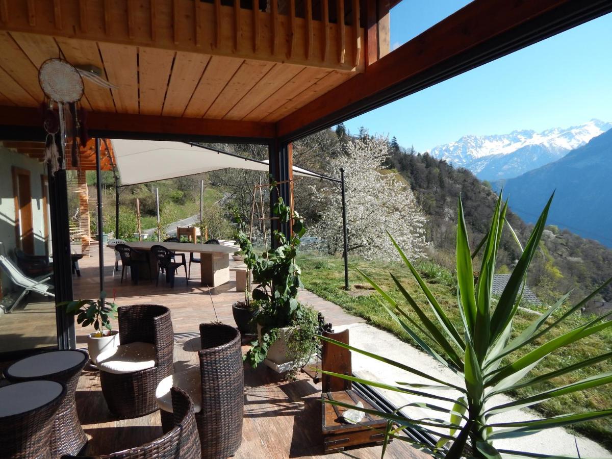 Villa L Ame Et Son Du Coeur Dorenaz Esterno foto