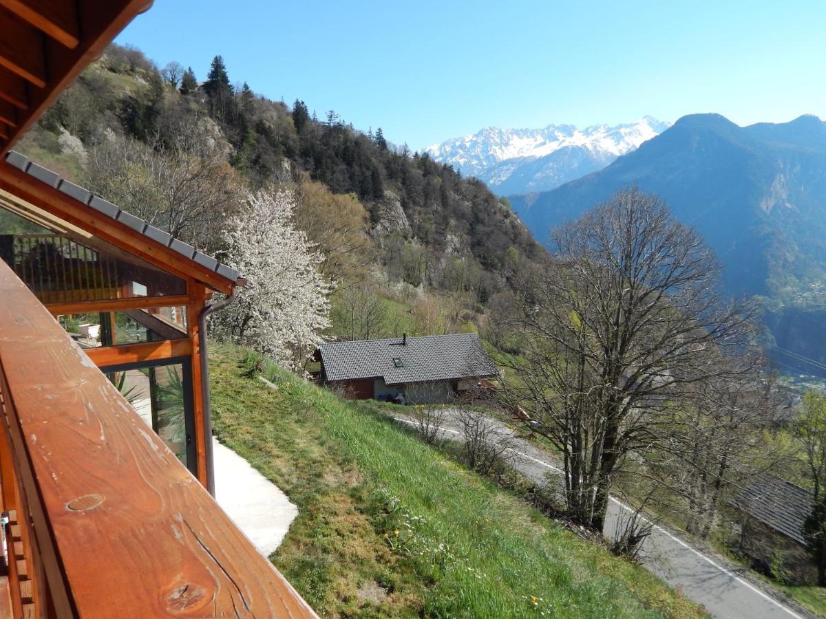 Villa L Ame Et Son Du Coeur Dorenaz Esterno foto